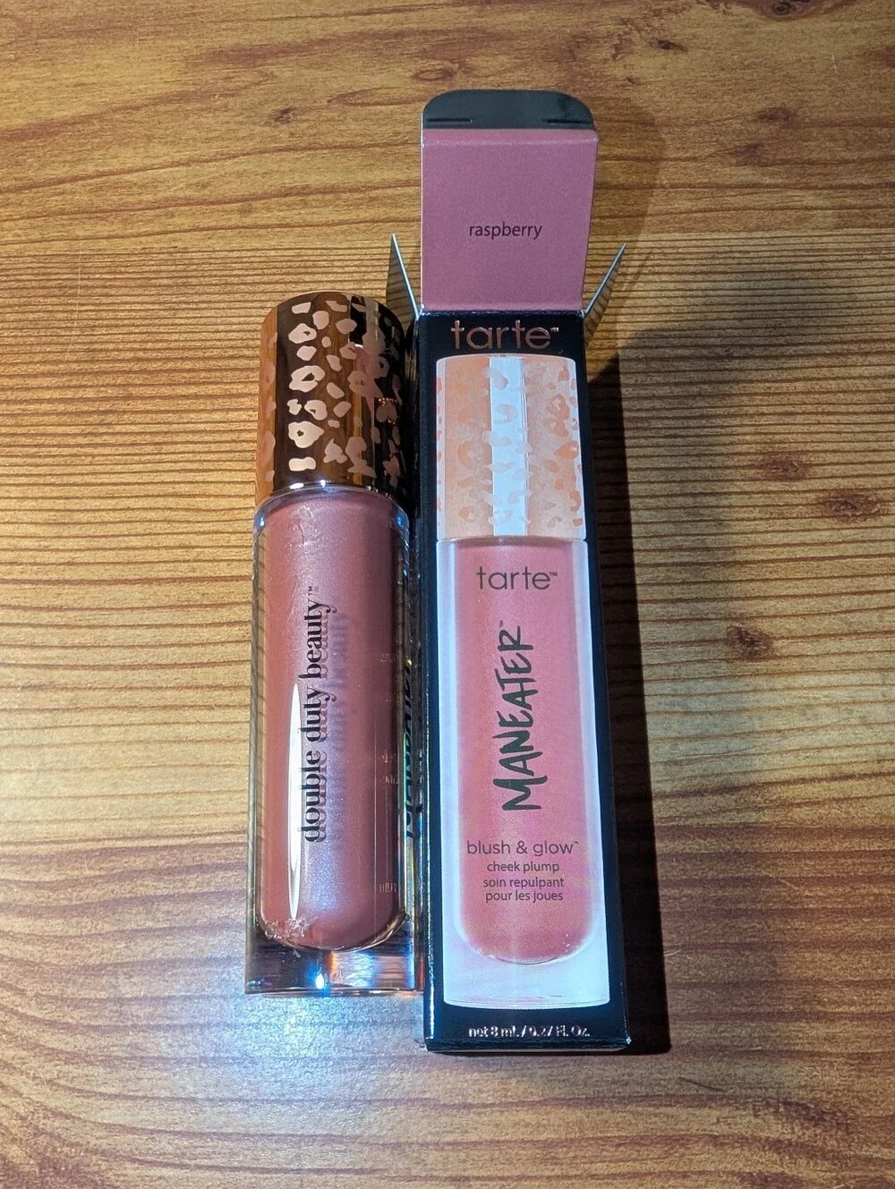 Tarte Maneater Blush & Glow Cheek Plump in Raspberry - Creamy Pink
